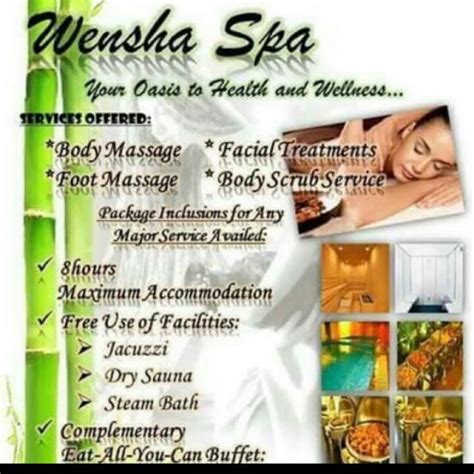 wensha spa promo 2019|WENSHA SPA (2024) All You Need to Know BEFORE You Go (with Phot.